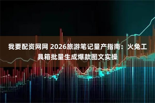 我要配资网网 2026旅游笔记量产指南：火兔工具箱批量生成爆款图文实操